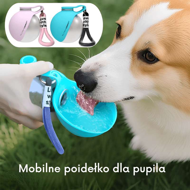 Mobilne poidełko dla pupila